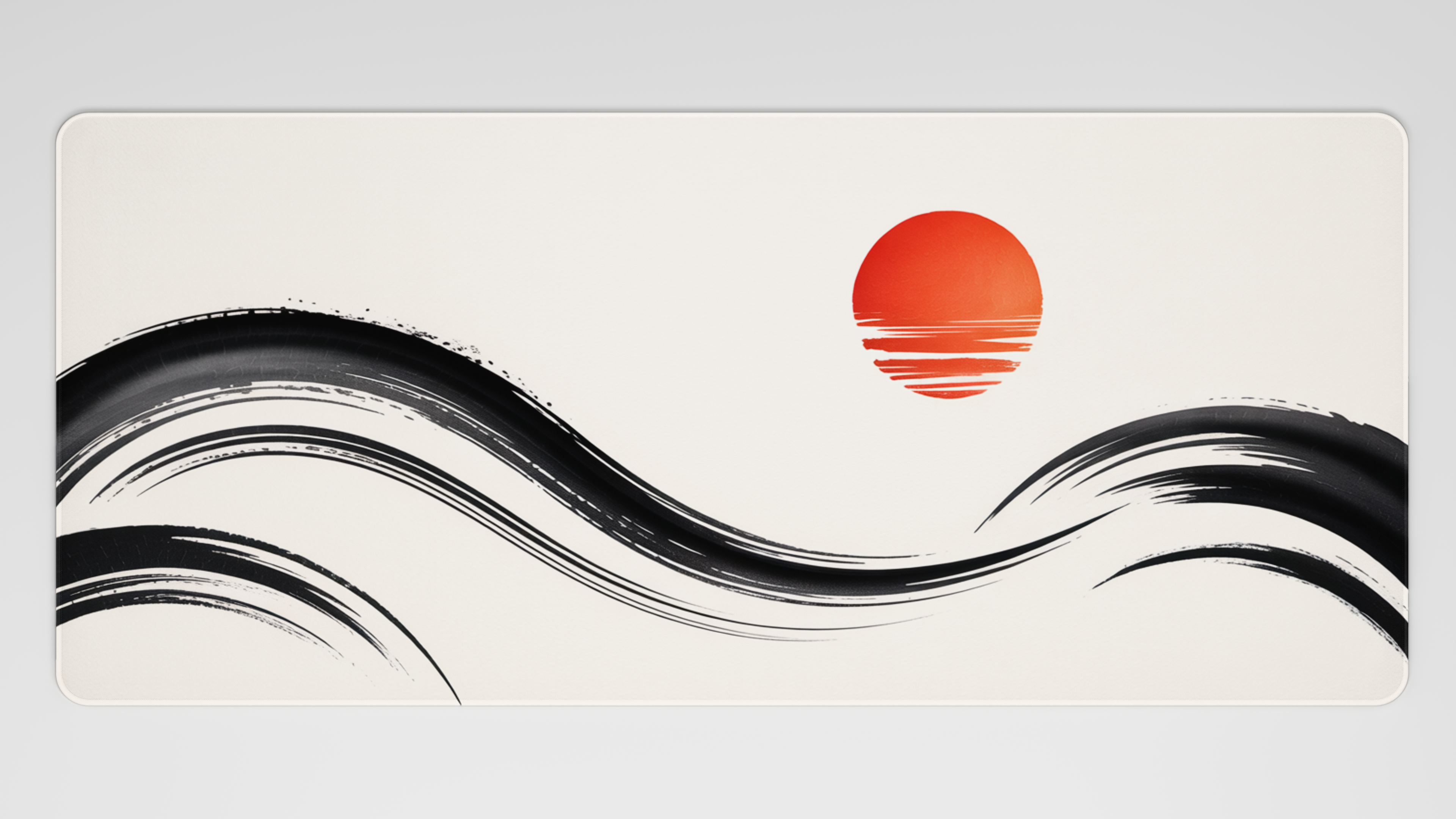 Sumi collection – Minimalist Sumi-e Deskmats