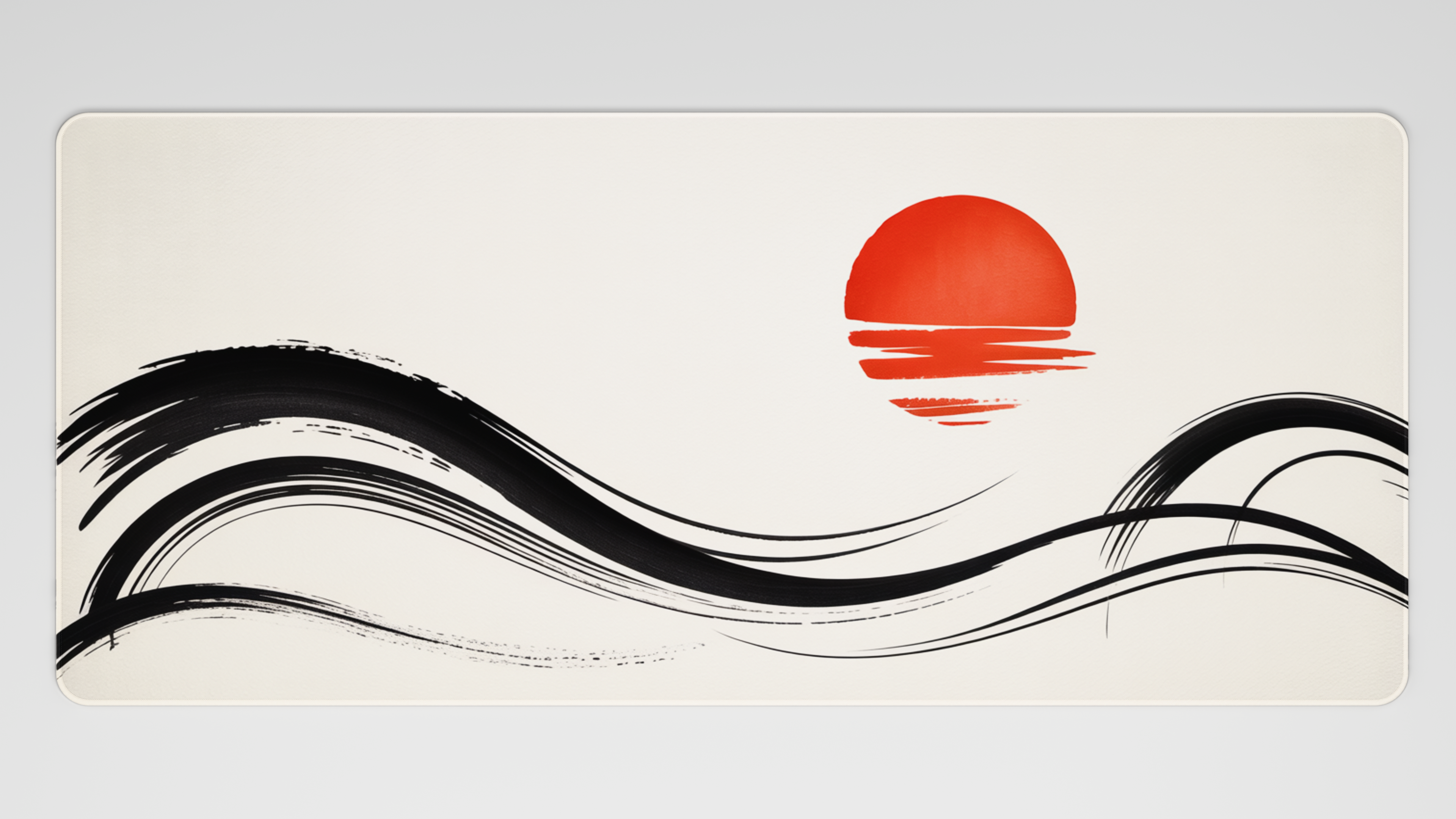 Sumi collection – Minimalist Sumi-e Deskmats